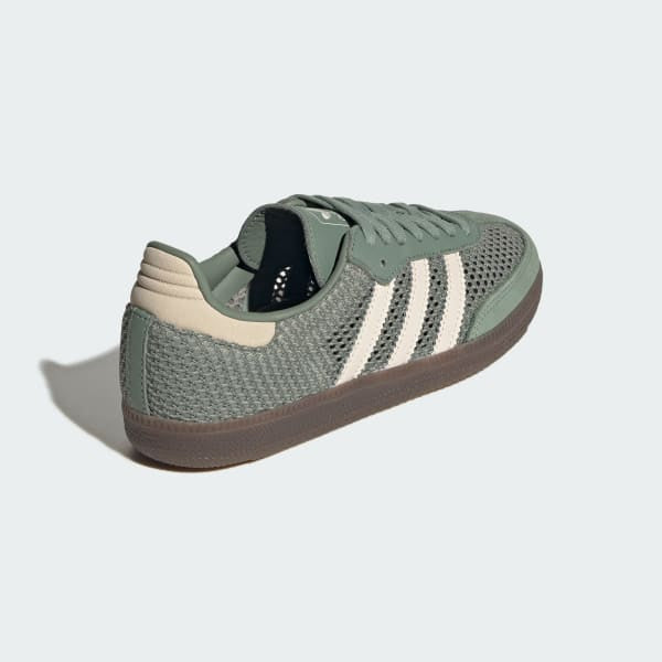 Adidas Samba OG Silver Green Wonder White Gold Metallic IH4002