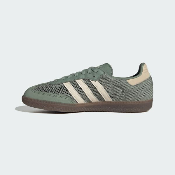 Adidas Samba OG Silver Green Wonder White Gold Metallic IH4002