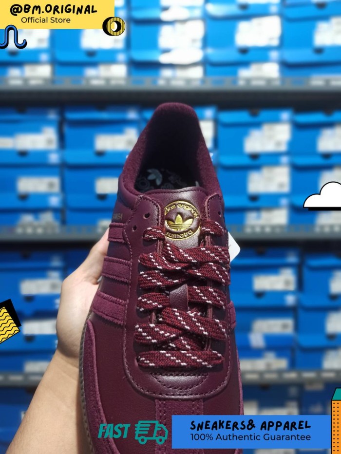 Adidas Samba OG Sumatra Borneo Island Series Maroon Gum JR9445