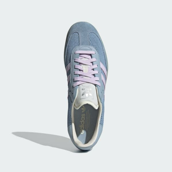 Adidas Samba OG Tactile Blue Ice Lavender Off White JI3178