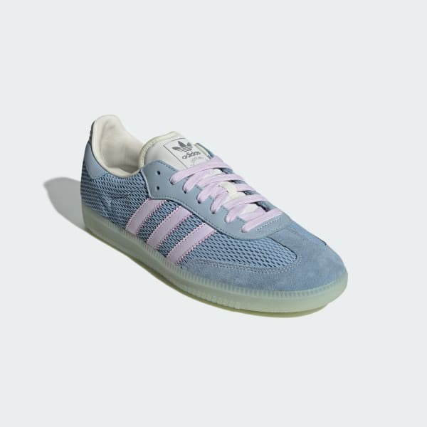 Adidas Samba OG Tactile Blue Ice Lavender Off White JI3178
