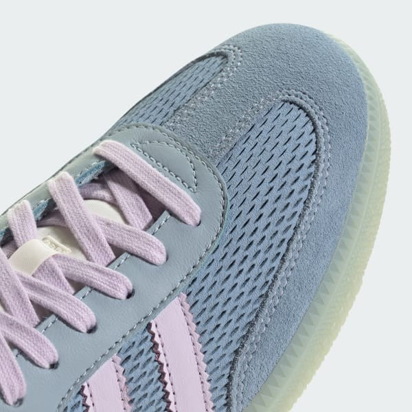 Adidas Samba OG Tactile Blue Ice Lavender Off White JI3178