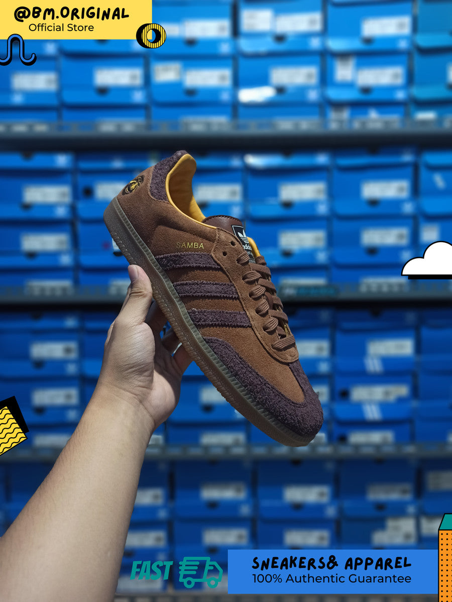Adidas Samba OG Tal Preloved Brown Shadow Brown Preloved Yellow IG8906