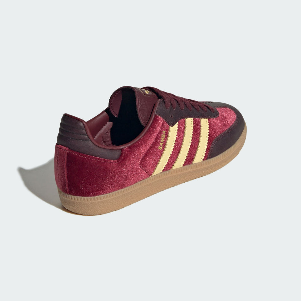 Adidas Samba OG W Shadow Red Maroon Gum JS1394