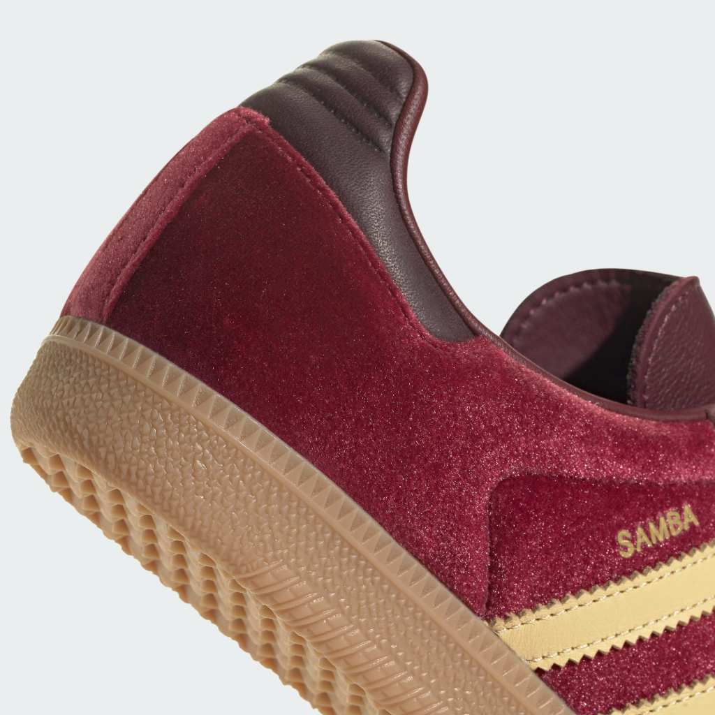 Adidas Samba OG W Shadow Red Maroon Gum JS1394