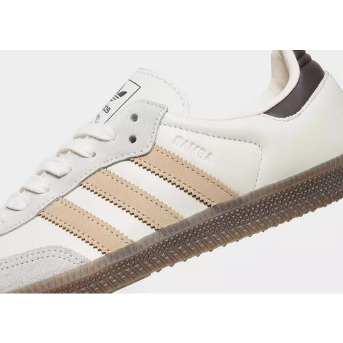 Adidas Samba OG White Brown Gumsole KK2066