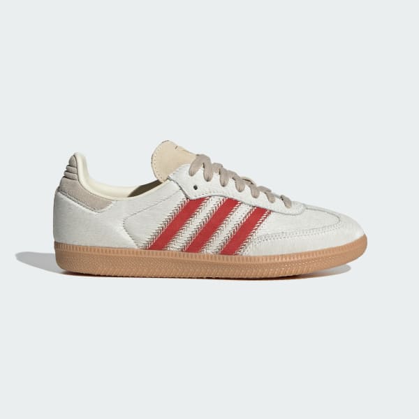 Adidas Samba OG Wonder Beige Cream White Better Scarlet JS3935
