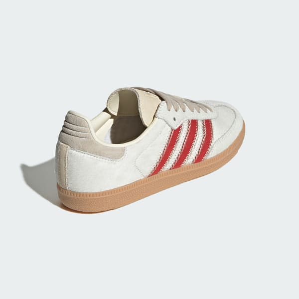 Adidas Samba OG Wonder Beige Cream White Better Scarlet JS3935