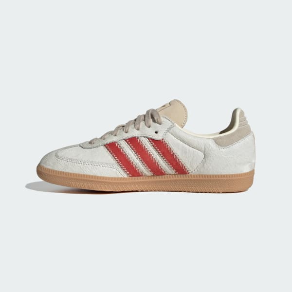 Adidas Samba OG Wonder Beige Cream White Better Scarlet JS3935