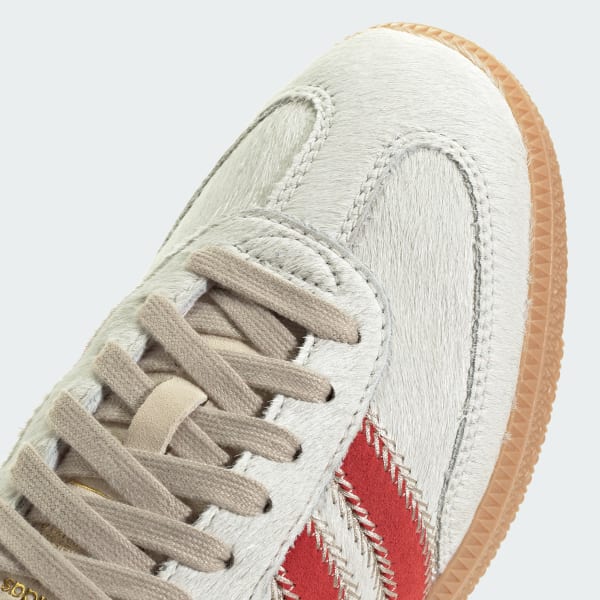 Adidas Samba OG Wonder Beige Cream White Better Scarlet JS3935