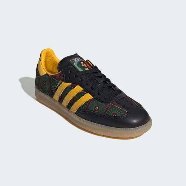 Adidas Samba OG x Bob Marley Green Yellow Black KI8571