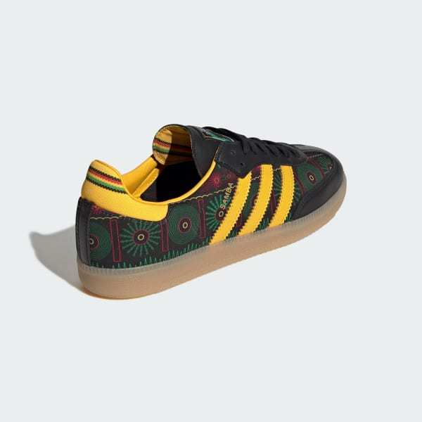 Adidas Samba OG x Bob Marley Green Yellow Black KI8571