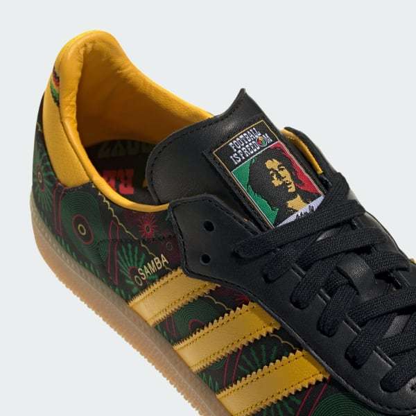 Adidas Samba OG x Bob Marley Green Yellow Black KI8571