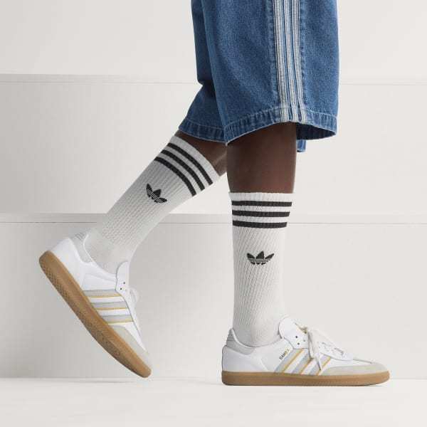 Adidas Samba Real Madrid Cloud White Light Solid Grey Gum JQ4038