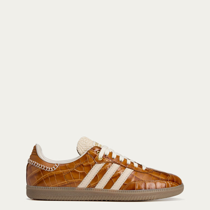 Adidas Samba x Wales Bonner Croc WB Supplier Colour Wonder White Night Brown JH9826