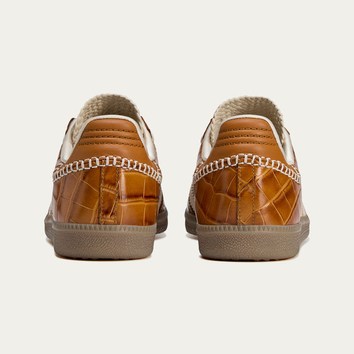 Adidas Samba x Wales Bonner Croc WB Supplier Colour Wonder White Night Brown JH9826
