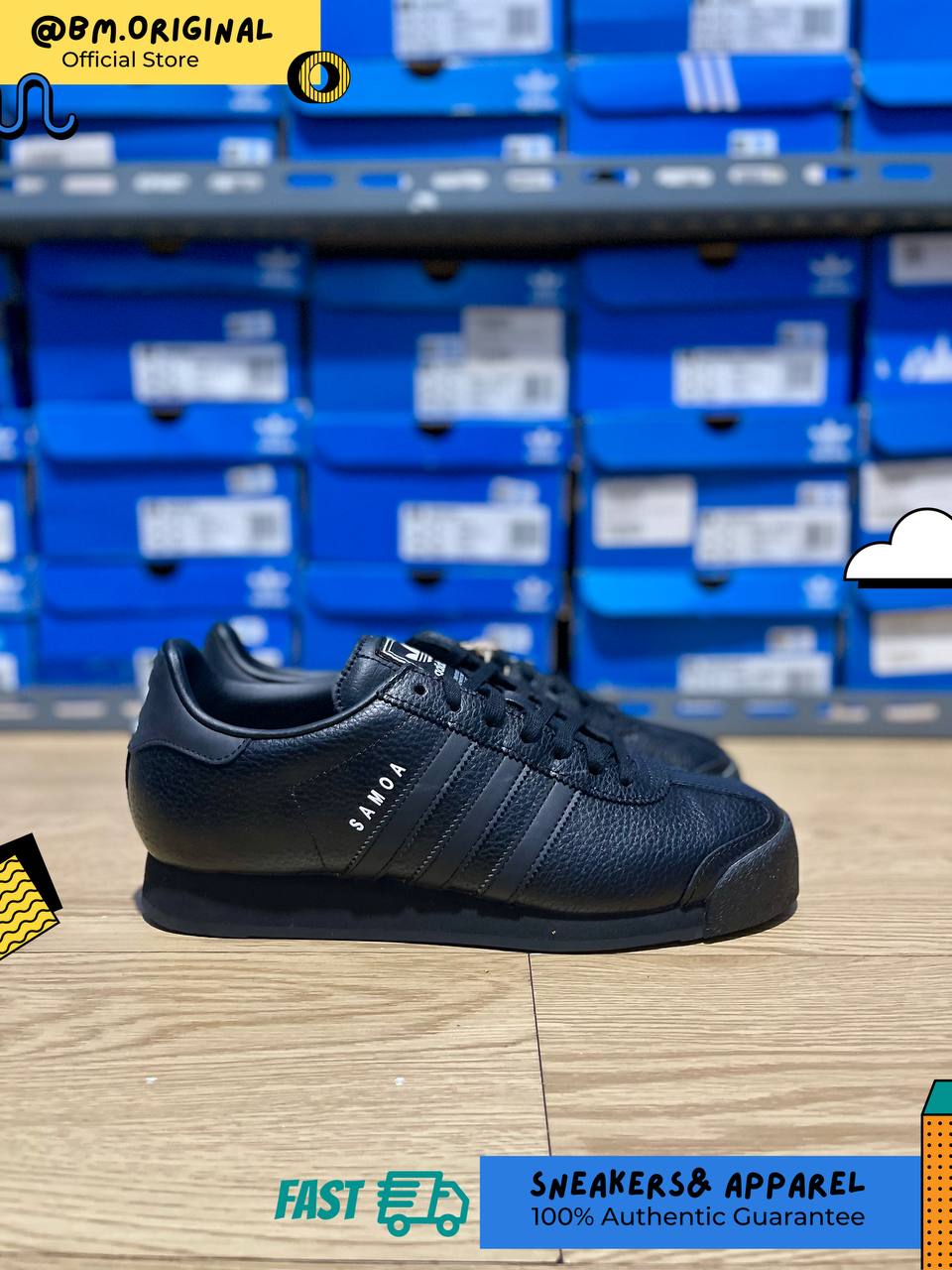 Adidas Samoa Core Black Cloud White IG1817