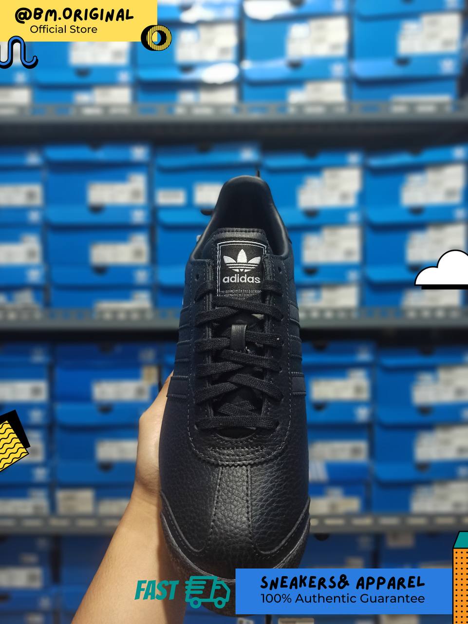 Adidas Samoa Core Black Cloud White IG1817