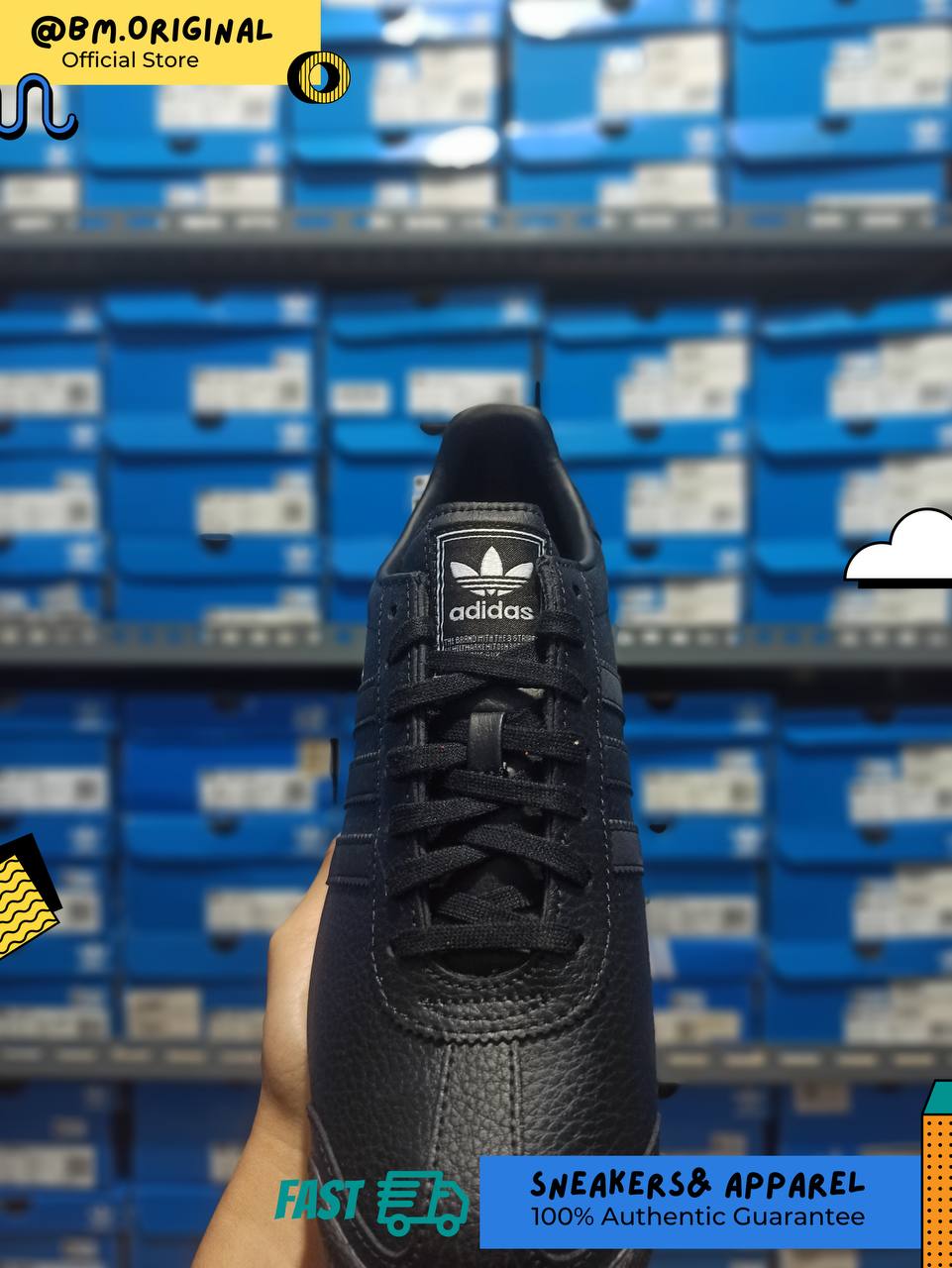 Adidas Samoa Core Black Cloud White IG1817