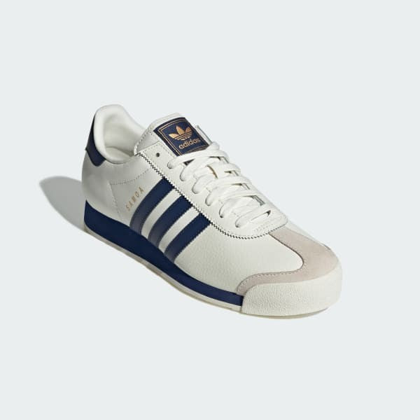 Adidas Samoa Off White Dark Blue Gold Metallic JQ0047