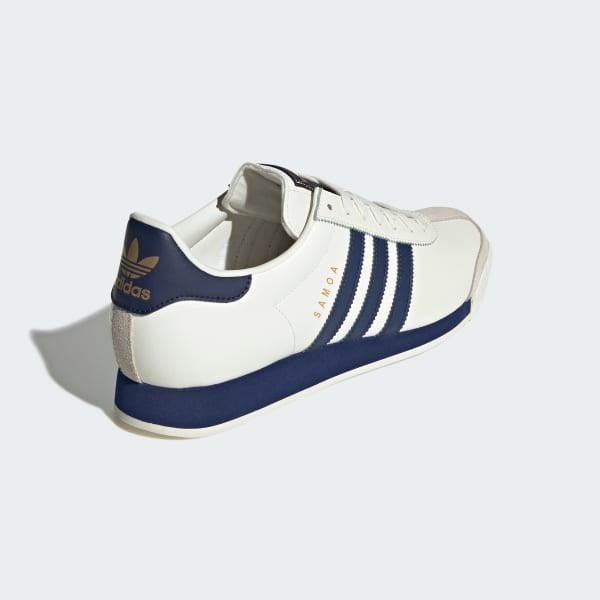 Adidas Samoa Off White Dark Blue Gold Metallic JQ0047