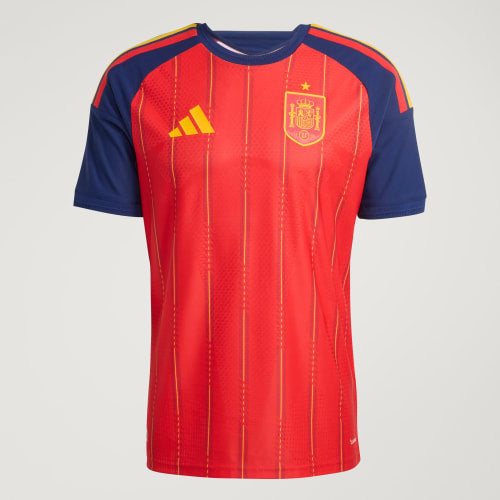 Adidas Spain 26 Home Authentic Jersey Vivid Red JN4366