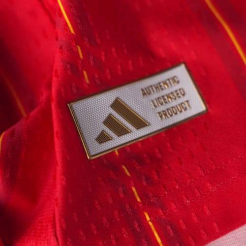 Adidas Spain 26 Home Authentic Jersey Vivid Red JN4366