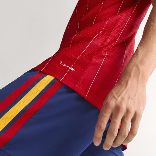Adidas Spain 26 Home Authentic Jersey Vivid Red JN4366