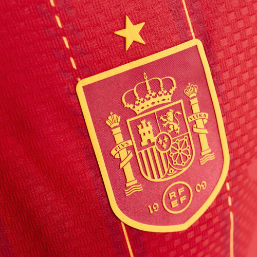 Adidas Spain 26 Home Authentic Jersey Vivid Red JN4366