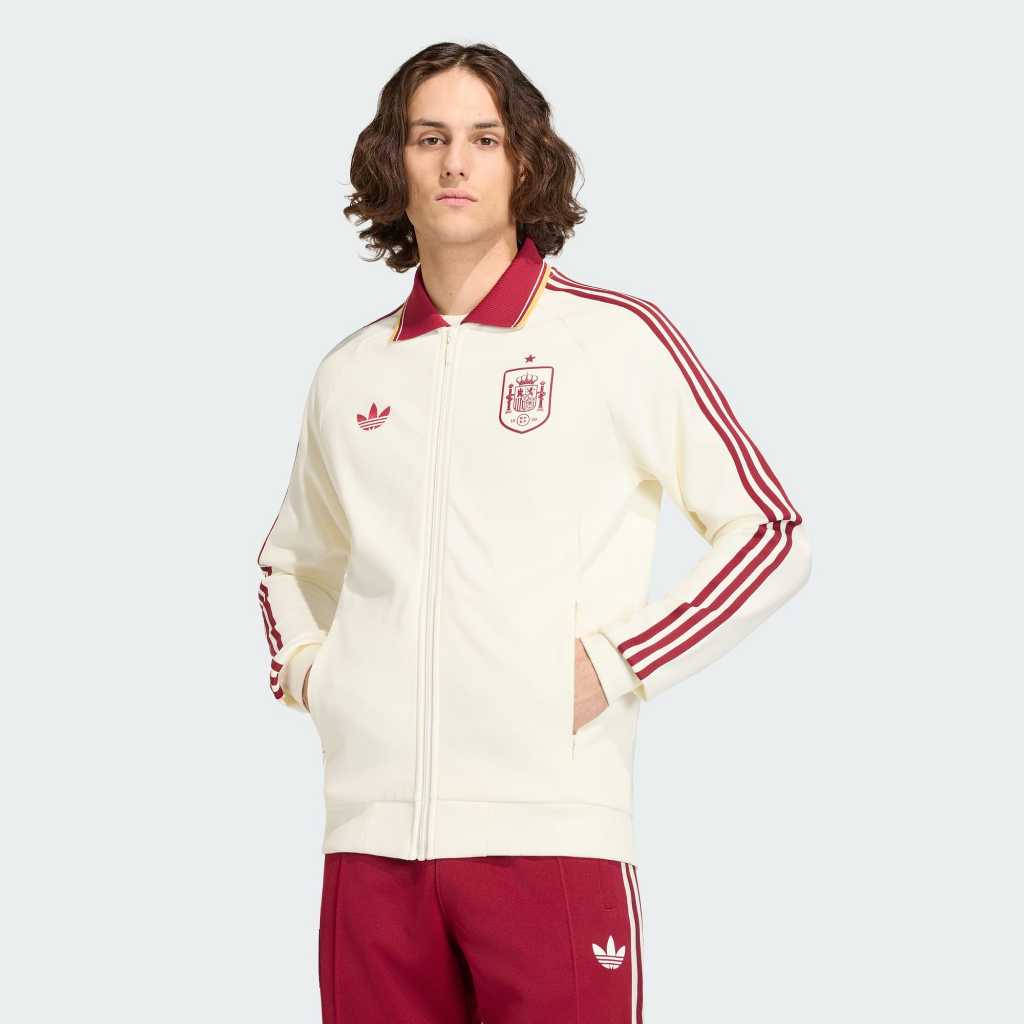 Adidas Spain Away Anthem Jacket Off White JZ2249
