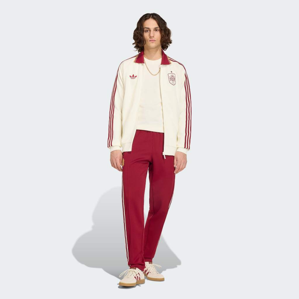 Adidas Spain Away Anthem Jacket Off White JZ2249