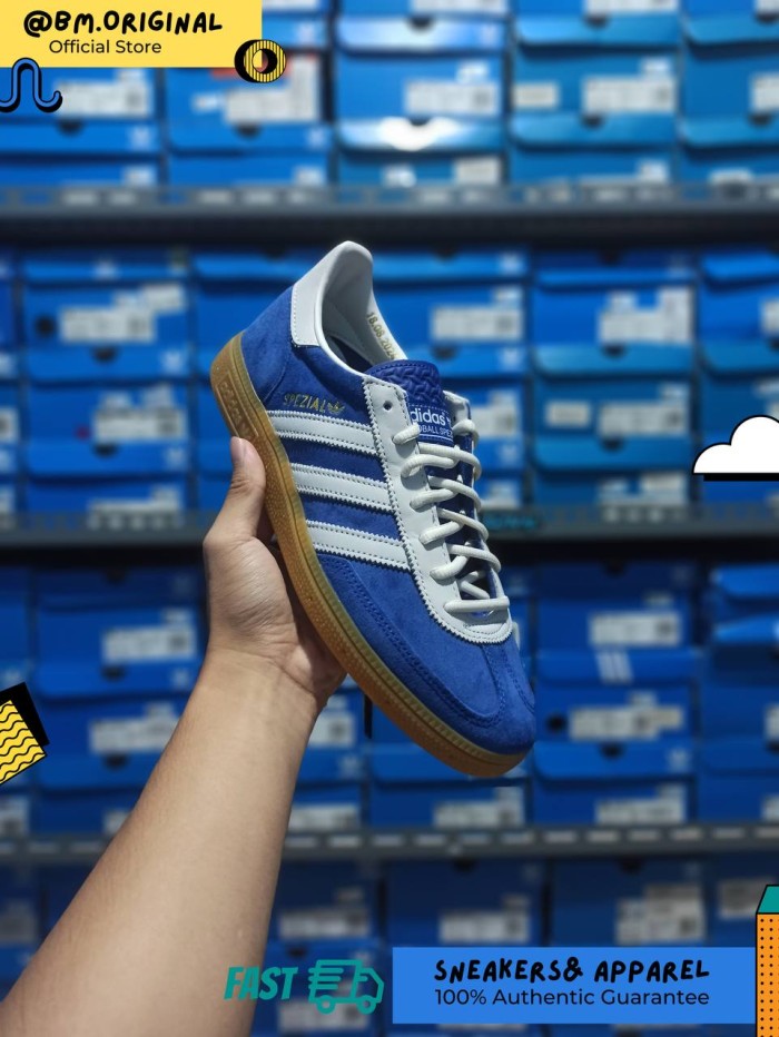 Adidas Spezial Handball 75th Core Royal Blue Cloud White Gum Anniversary JP5278