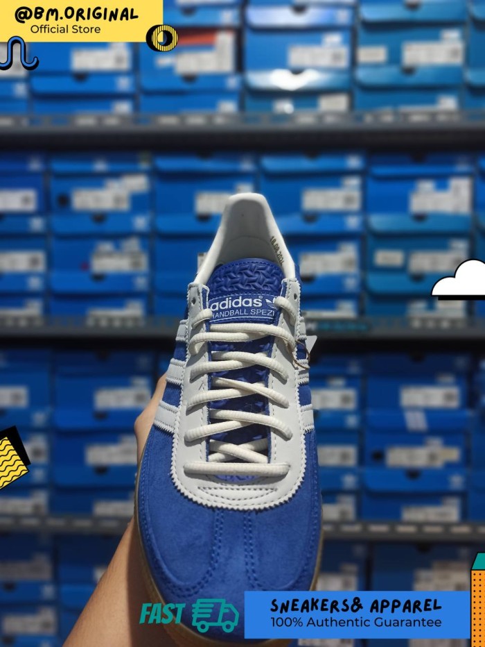 Adidas Spezial Handball 75th Core Royal Blue Cloud White Gum Anniversary JP5278