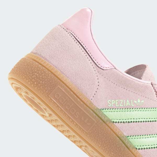 Adidas Spezial Handball Almost Pink Semi Green Spark Clear Pink JR3640
