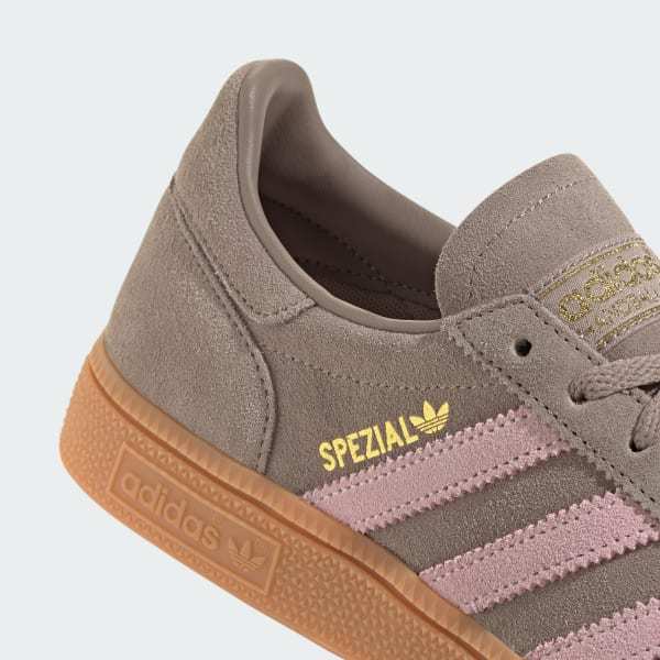 Adidas Spezial Handball Chalky Brown Clear Pink Gold Metallic JR3082
