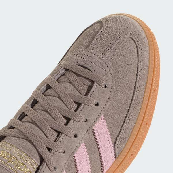 Adidas Spezial Handball Chalky Brown Clear Pink Gold Metallic JR3082
