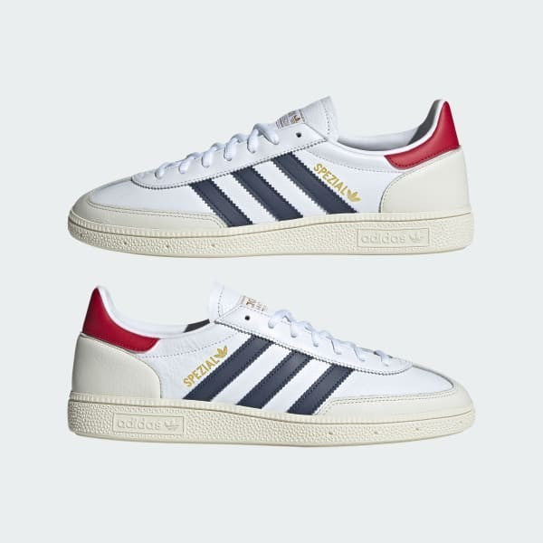 Adidas Spezial Handball Cloud White Shadow Navy Team Victory Red JH5450