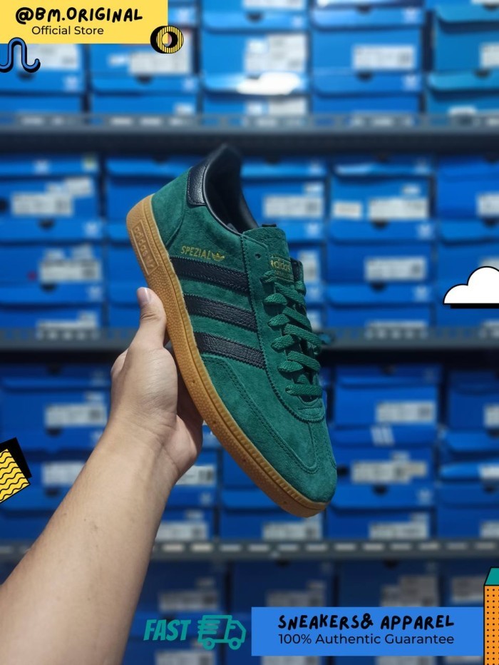 Adidas Spezial Handball Collegiate Green Core Black Gum JI1021