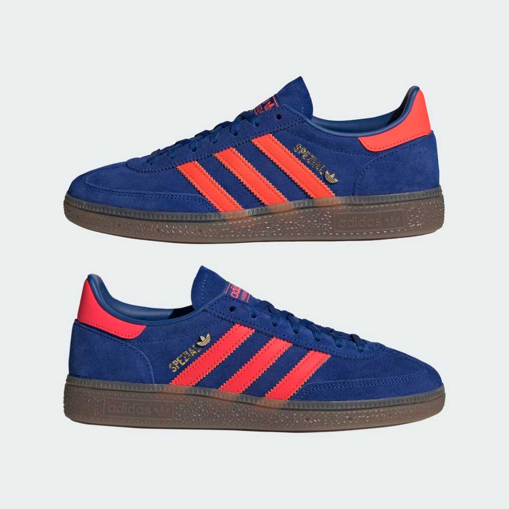 Adidas Spezial Handball Collegiate Royal Solar Red Gold Metallic IH1495