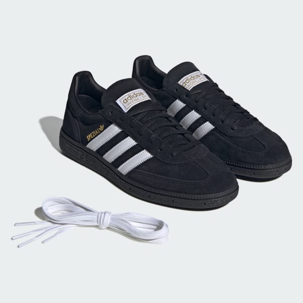 Adidas Spezial Handball Core Black Cloud White Gold Metallic HQ9194