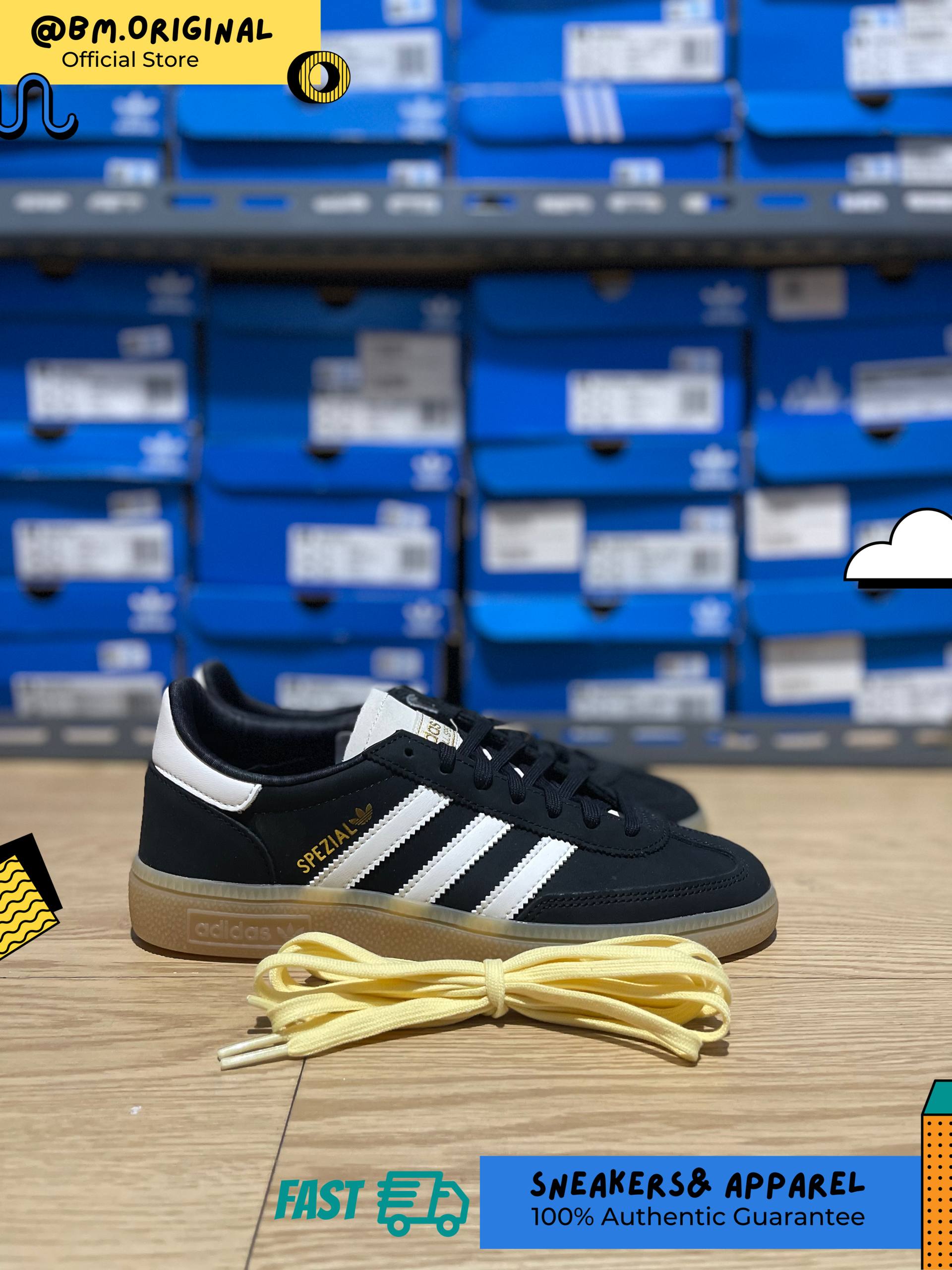 Adidas Spezial Handball Core Black Off White Gum JR2250