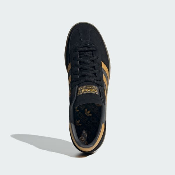 Adidas Spezial Handball Core Black Preloved Yellow Grey Six IF9528