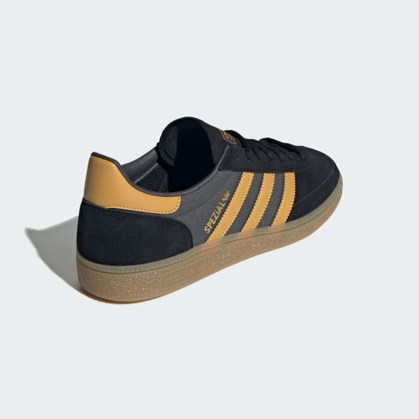 Adidas Spezial Handball Core Black Preloved Yellow Grey Six IF9528