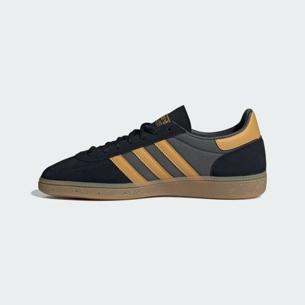 Adidas Spezial Handball Core Black Preloved Yellow Grey Six IF9528