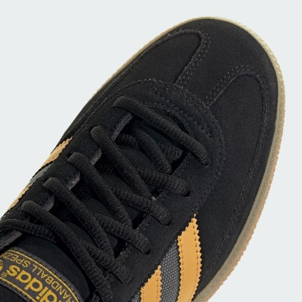 Adidas Spezial Handball Core Black Preloved Yellow Grey Six IF9528