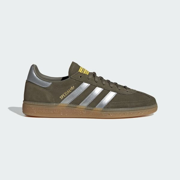 Adidas Spezial Handball Core White Silver Metallic Super Yellow JH7558