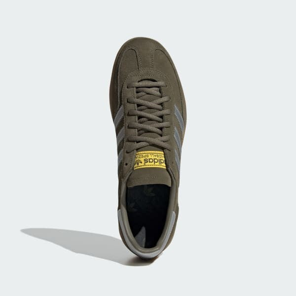 Adidas Spezial Handball Core White Silver Metallic Super Yellow JH7558 