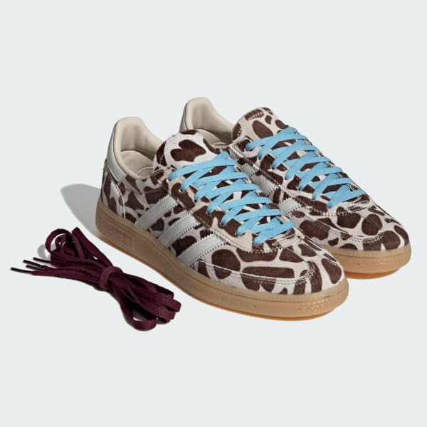 Adidas Spezial Handball Cow Print Crystal Linen Ivoy Ice Blue KI6677