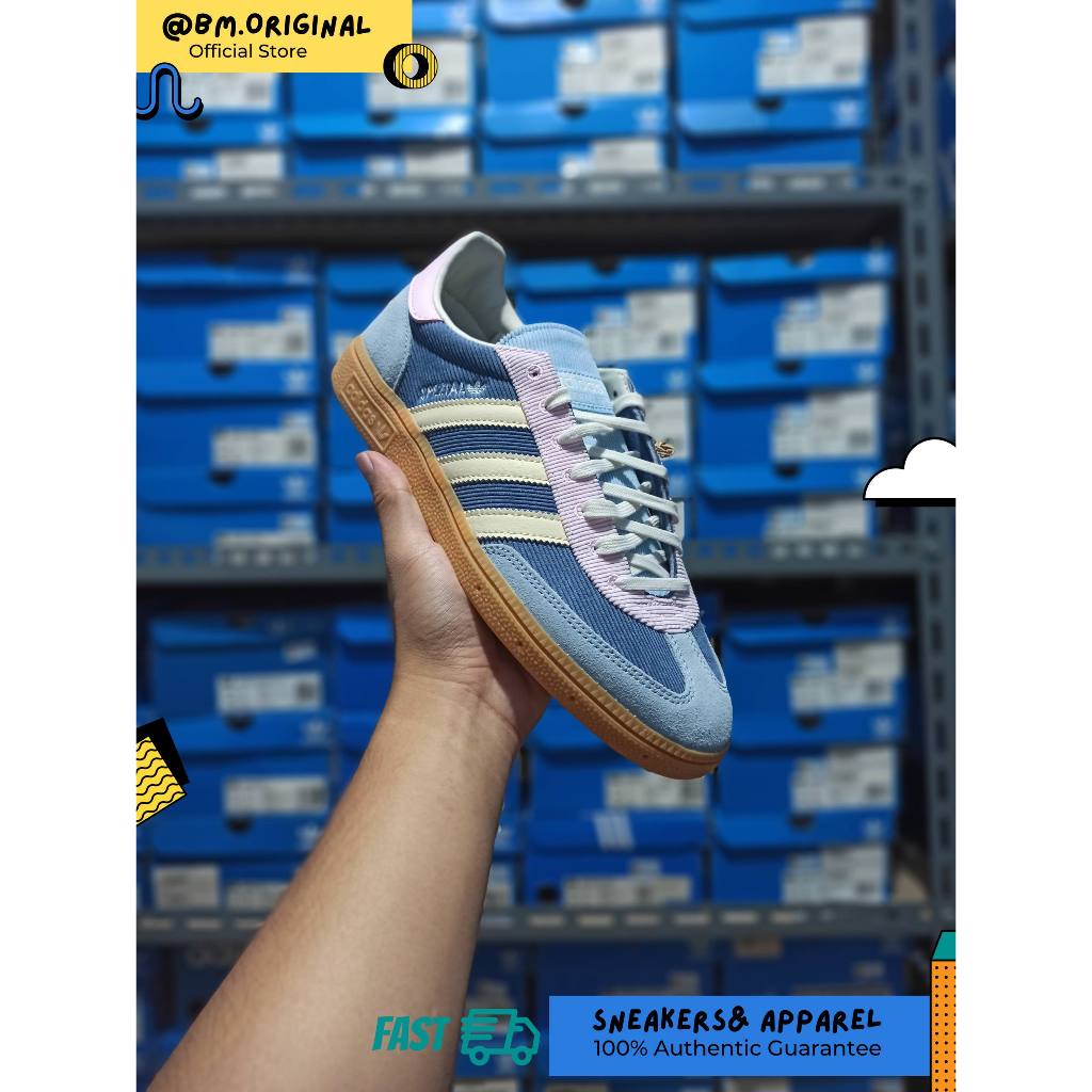 Adidas Spezial Handball Crew Blue Warm Vanilla Clear Sky LA4114