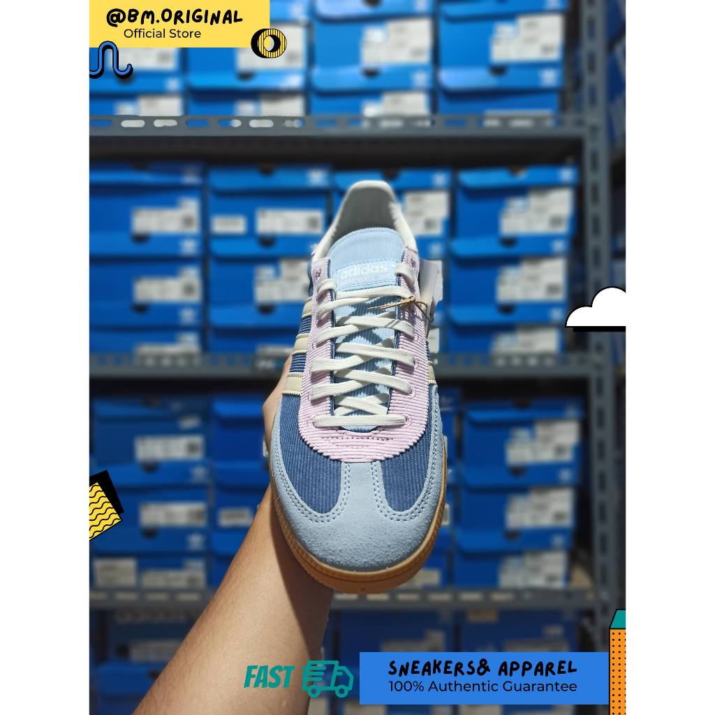 Adidas Spezial Handball Crew Blue Warm Vanilla Clear Sky LA4114